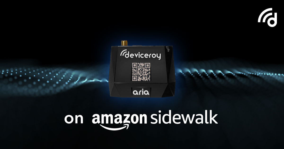 Aria on Amazon Sidewalk